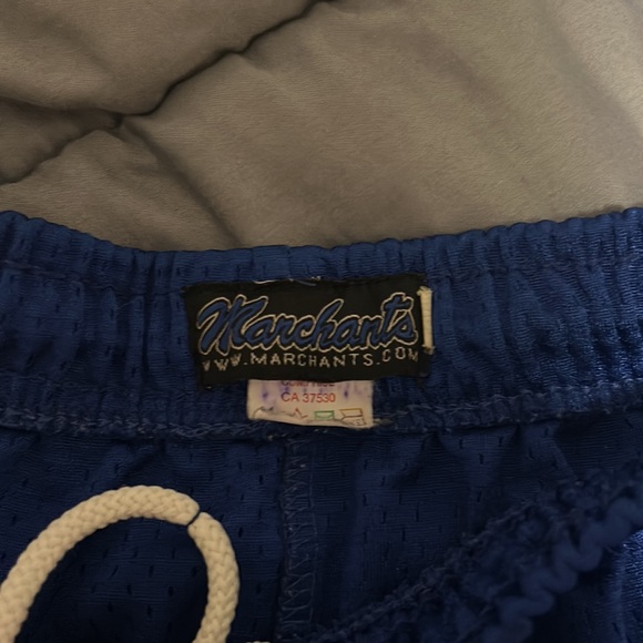 Blue basketball shorts - Picture 2 of 2